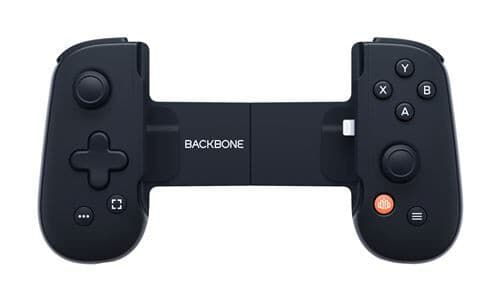 Manette filaire Backbone noire compatible Xbox et iPhone