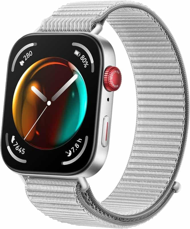 Huawei Watch Fit 3 - Montre connectée avec bracelet nylon gris