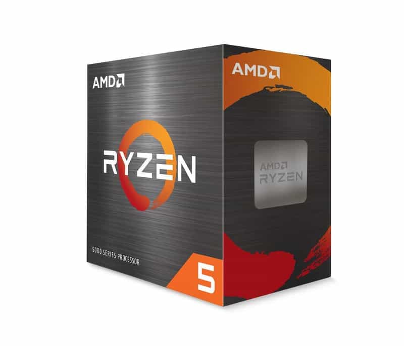Processeur AMD Ryzen 5 5500 : 6 cœurs/12 threads, 4.2 GHz Boost, Socket AM4