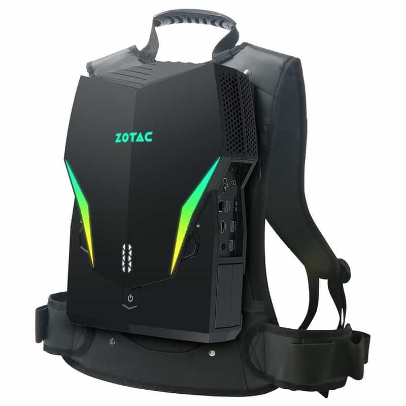 PC de bureau ou Sac à dos Zotac VR GO 3.1 ZBOX-VR7N3K