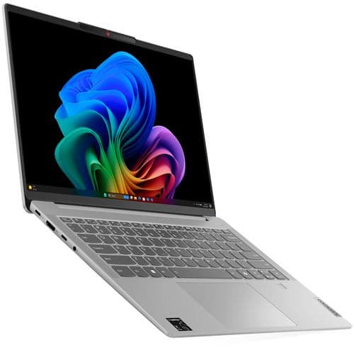 Ordinateur Portable Lenovo IdeaPad Slim 5x 14Q8X9 - Ecran OLED, Performances Boostées, Qualcomm Snapdragon X Plus, 16 Go RAM, 512 Go SSD, Gris Argent