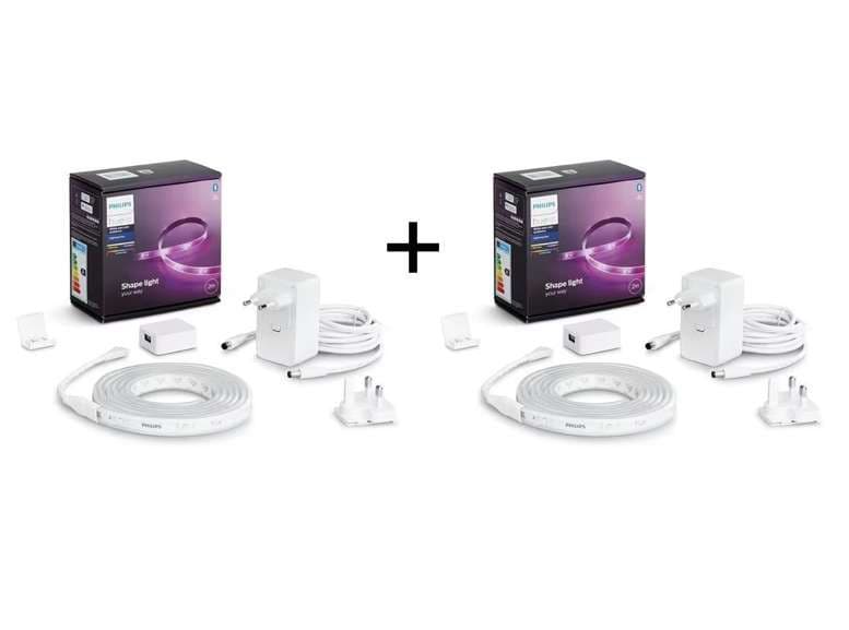 Ensemble de 2 Rubans Lumineux Philips Hue Lightstrip Plus 2m