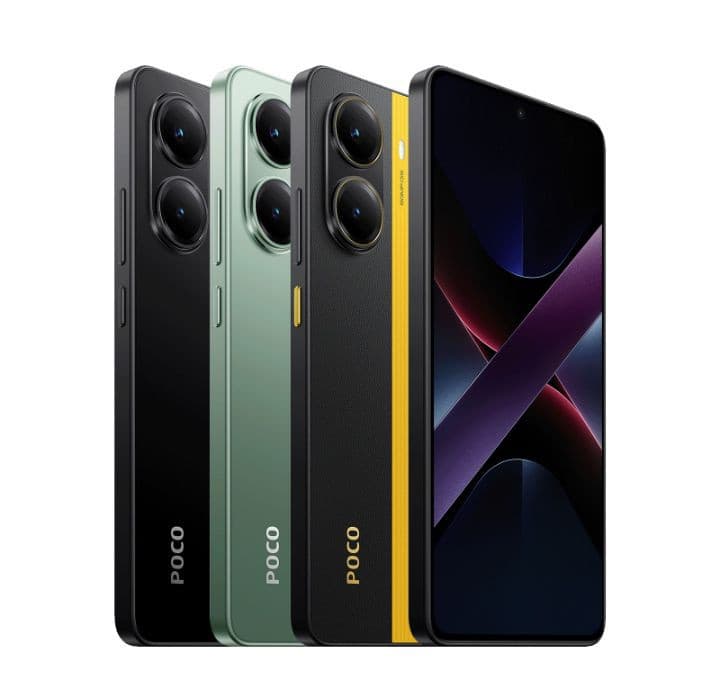 Smartphone Xiaomi Poco X7 Pro 5G : 6,67'' Amoled 120Hz, 8Go RAM, 256Go, Dimensity 8400-Ultra