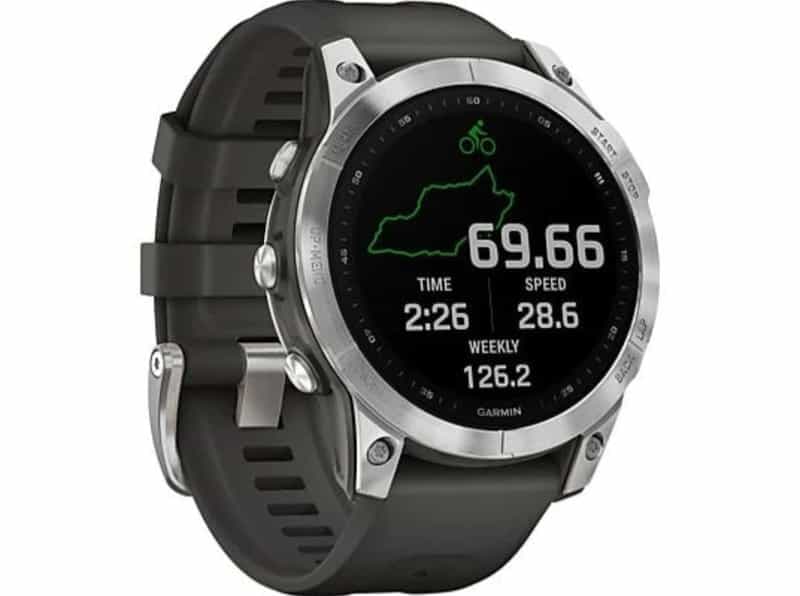 Montre GPS Garmin Fenix 7 Argent Graphite 🌟