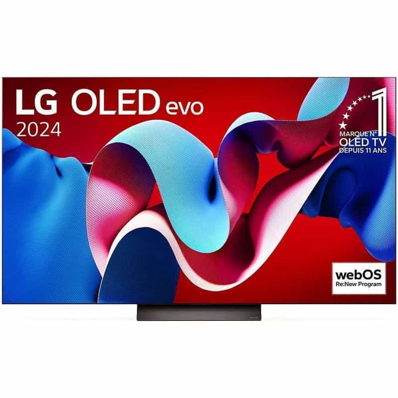 Code promo - Promotion : TV 65" LG OLED65C4 (2024) avec 130€ offerts - OLED Evo, 4K, 144Hz, HDR10 Pro