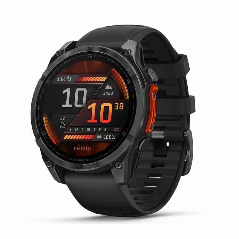Montre de sport intelligente Garmin Fenix 8 47mm avec écran AMOLED