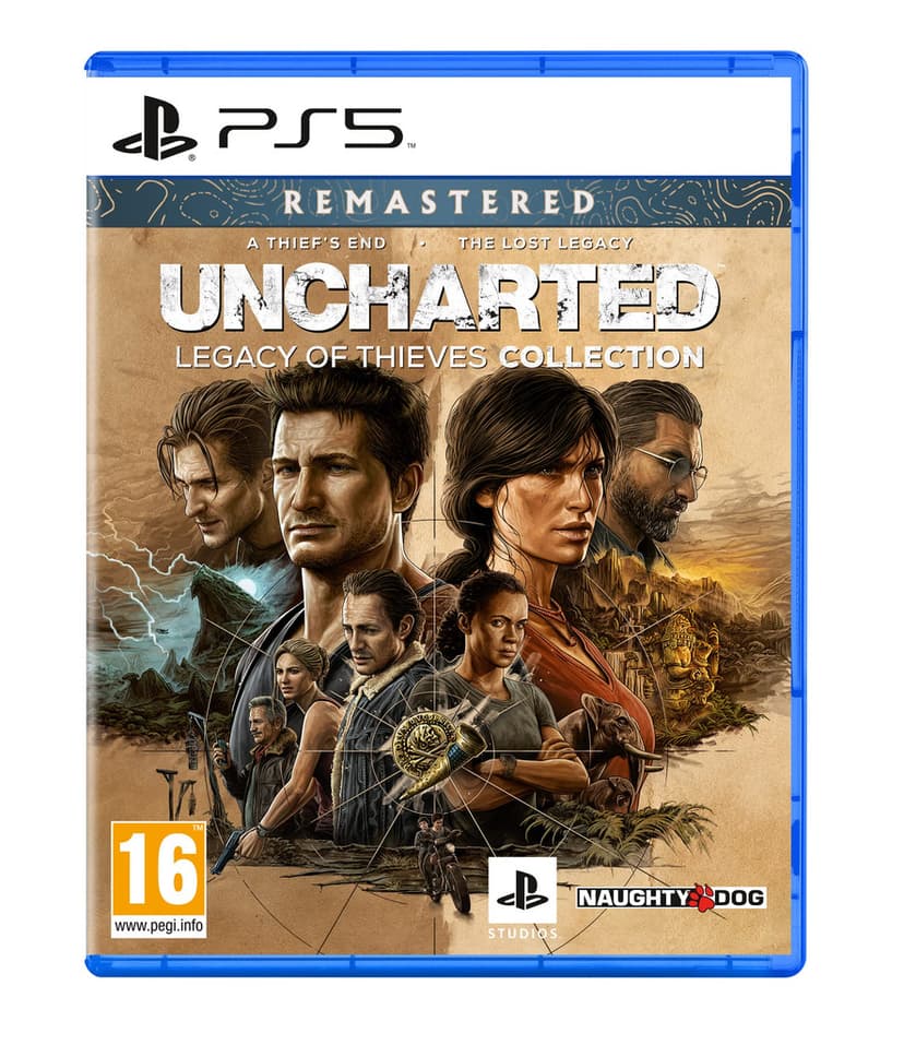 Uncharted: Legacy of Thieves Collection sur PS5