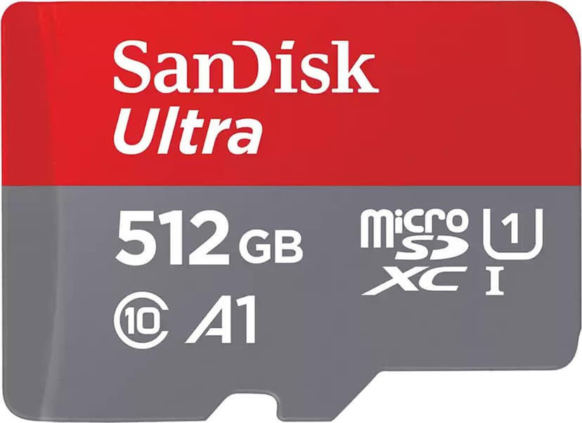 Carte mémoire SanDisk Ultra MicroSDXC UHS-I - 512 Go, Classe 10