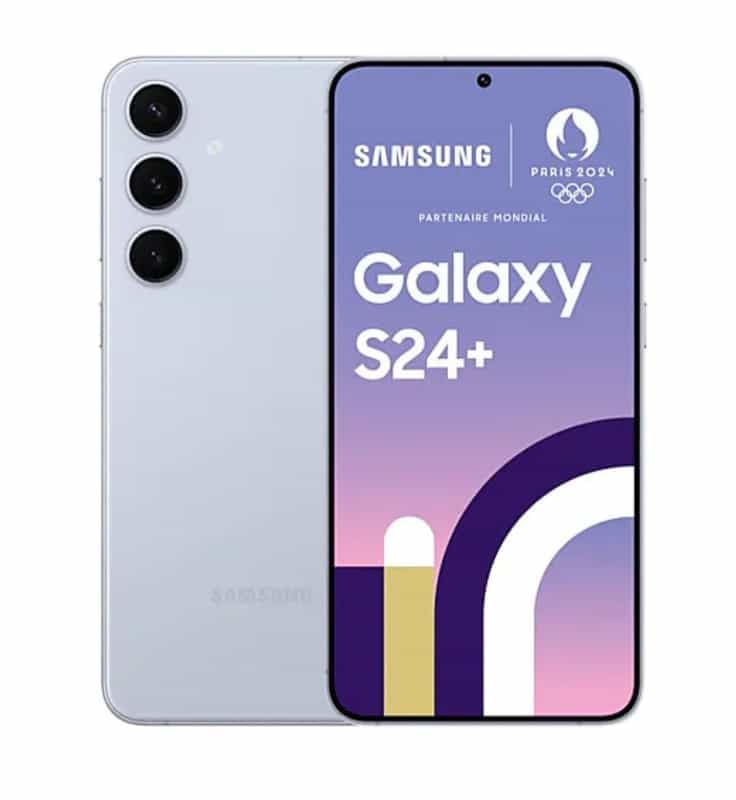Nouveau Smartphone Samsung Galaxy S24+ 12Go/256Go Bleu en Promotion
