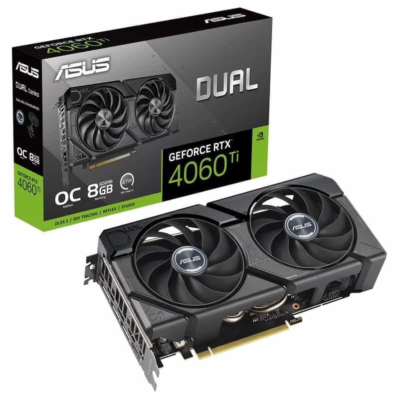 Améliorez votre expérience de jeu avec la carte graphique ASUS Dual GeForce RTX 4060 Ti EVO OC Edition 8GB 🎮