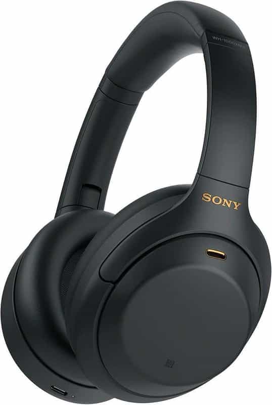 Code promo - Casque Bluetooth Sony WH-1000XM4 à réduction de bruit active, Noir