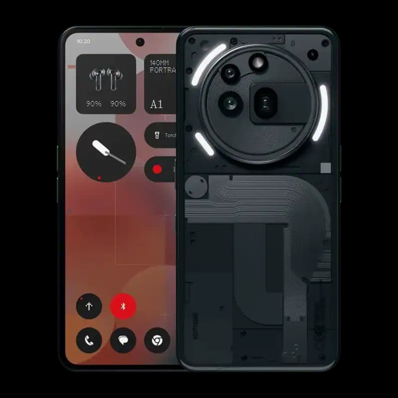 Smartphone Nothing Phone (3a) Pro, 256 Go, Noir - Disponible en Suisse