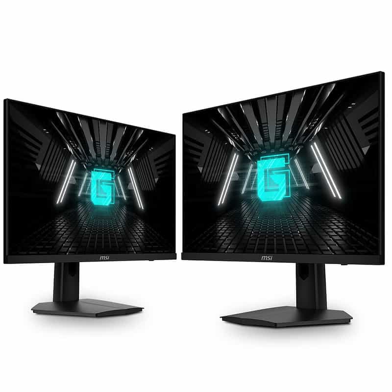 Pack de 2 Écrans MSI 23.8" Rapid IPS, 16:9, FHD, 1ms, 180 Hz, HDMI/DisplayPort