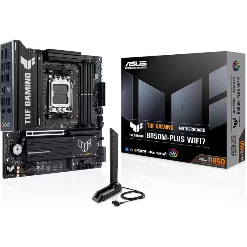 Carte mère Asus TUF Gaming B850M-Plus WiFi 7 AM5 à prix réduit
