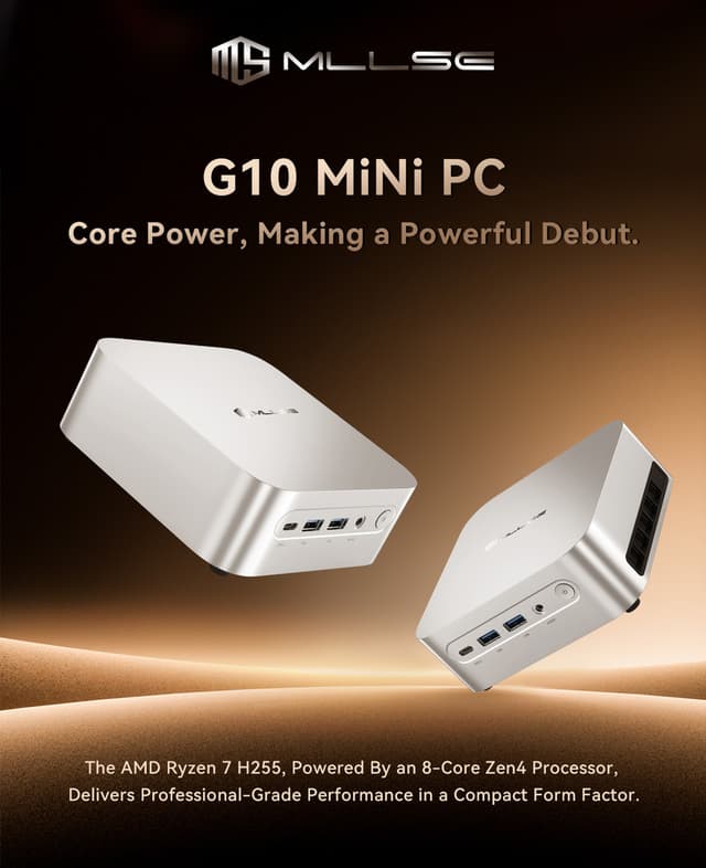 Code promo - Mini PC ultra-rapide Ryzen 7 – 24 Go RAM, 1 To SSD