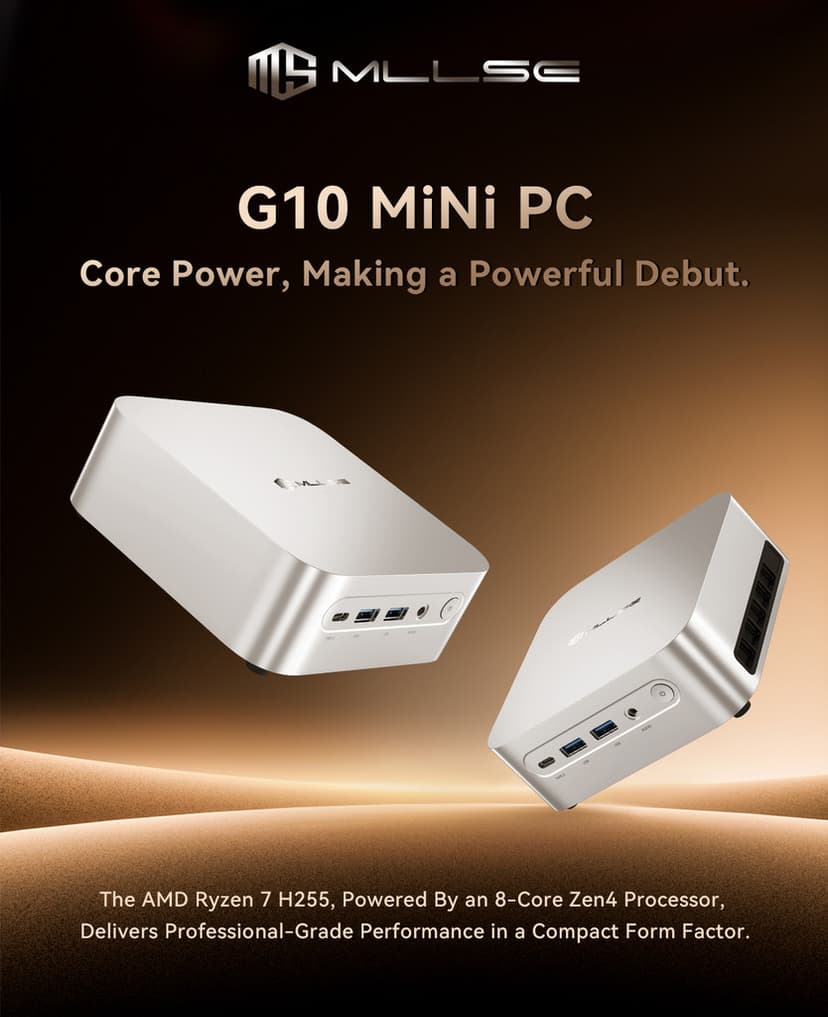 Code promo - Mini PC ultra-rapide Ryzen 7 – 24 Go RAM, 1 To SSD