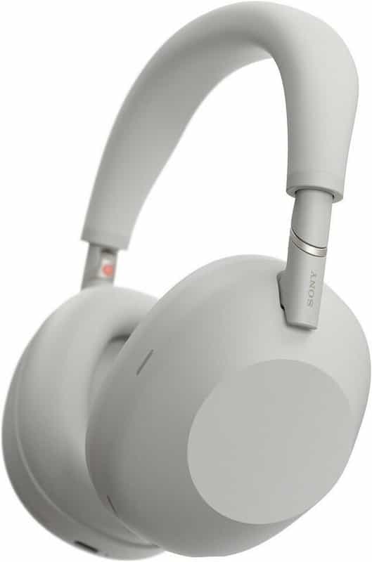 Casque Sony WH-1000XM6 : Bluetooth, Réduction de bruit active, Argent