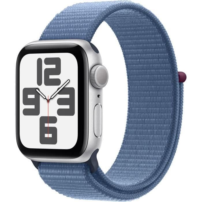 Apple Watch SE (2nd Gen) - GPS, 40 mm, Bleu Sport Loop (Darty Vendor)