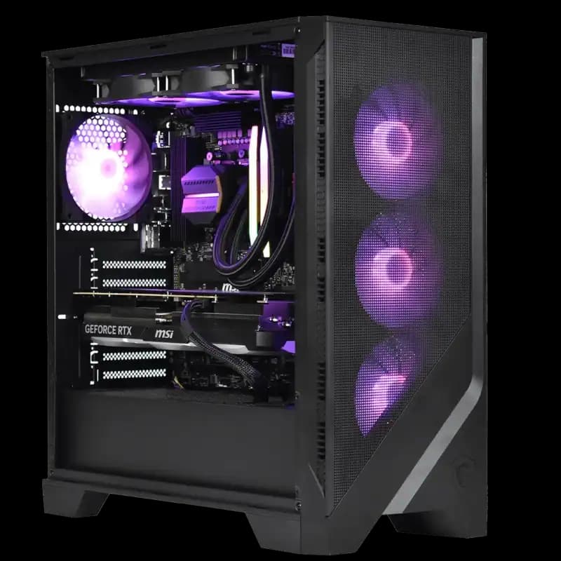 PC Gamer Blackbill six - Performances haut de gamme avec Ryzen 7 7800X3D et RTX 4080 SUPER!