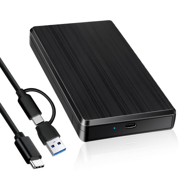 Boîtier SSD/HDD 2,5" USB-C 10Gbps - Ultra-rapide et sécurisé