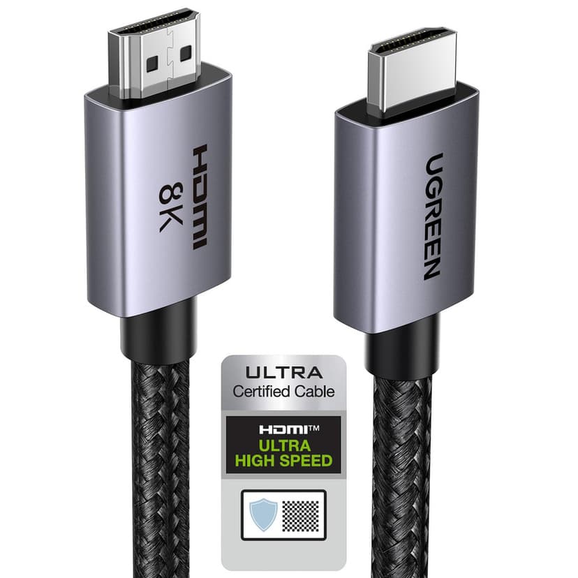 Câble HDMI 2.1 8K Ugreen 240Hz 48Gbps 3M pour PS5, Xbox et plus