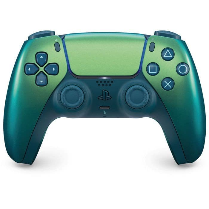 Manette DualSense Chroma Teal PS5 : design unique et immersion garantie