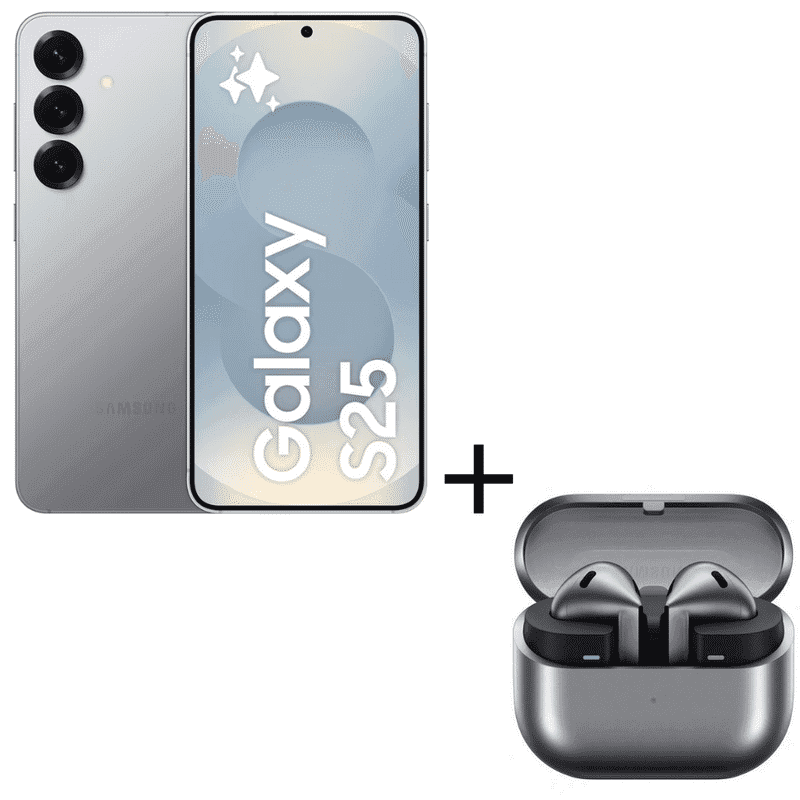 💥 Précommande Exclusif Adhérents 💥 Samsung Galaxy S25 - 256 Go avec Ecouteurs Samsung Buds 3 argent à 759€
