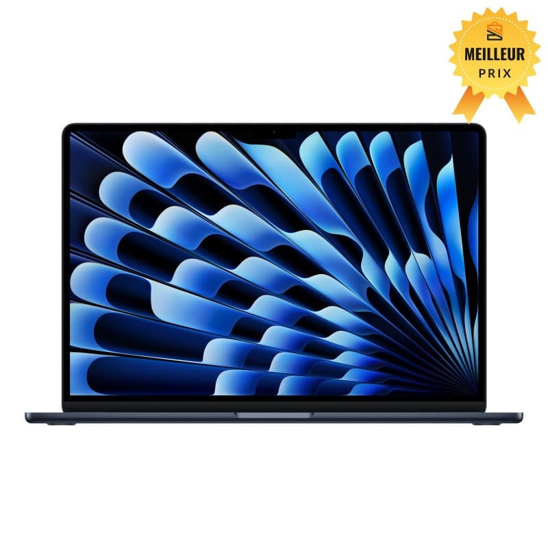 Ordinateur portable Apple MacBook Air 13'' M4 - 16 Go RAM, SSD 256 Go, Clavier QWERTY