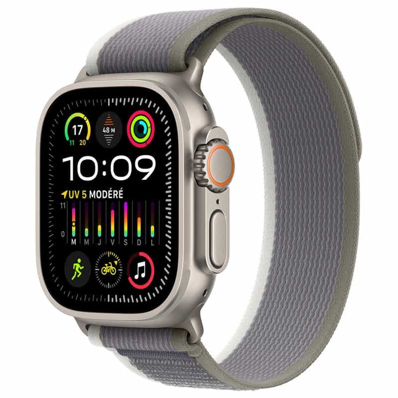 Montre intelligente Apple Watch Ultra 2 GPS + Cellular - Titanium, 49mm, M/L