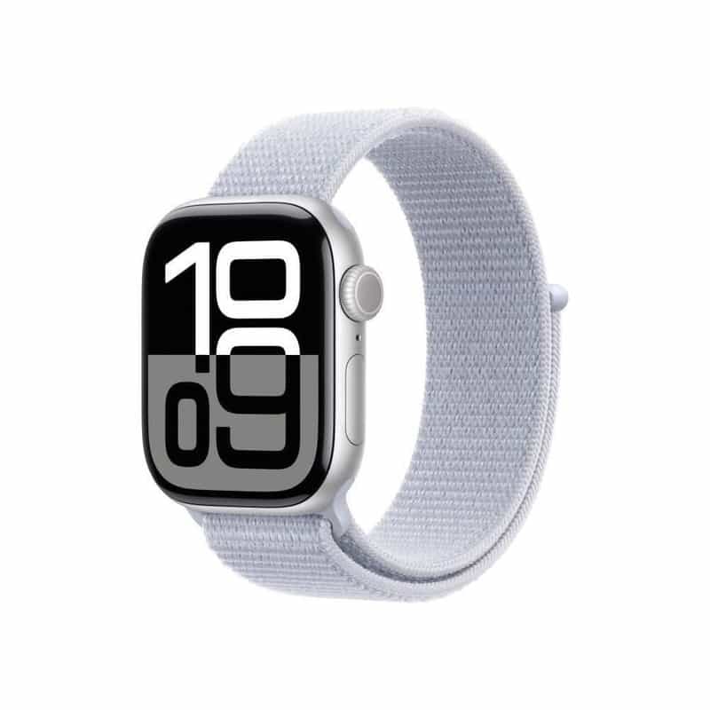 Apple Watch Series 10 42mm (GPS + Cellular) - Boîtier aluminium argent
