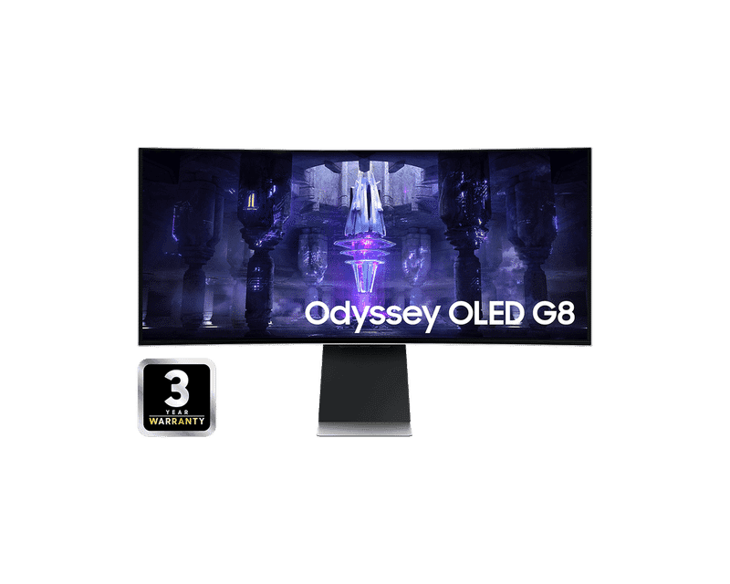 Écran Samsung Odyssey G85SB OLED 34" pour les passionnés de jeux vidéo