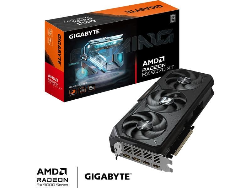 Carte graphique Gigabyte RX 9070 XT 16 Go - Livraison Suisse