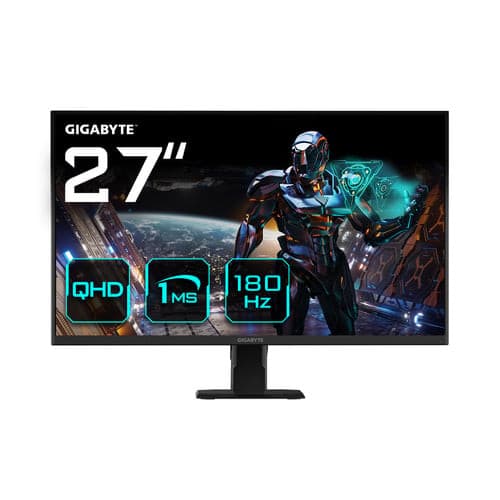 Écran gaming Gigabyte GS27QA : 27" QHD, 2560x1440p, Fast IPS, 180Hz, FreeSync