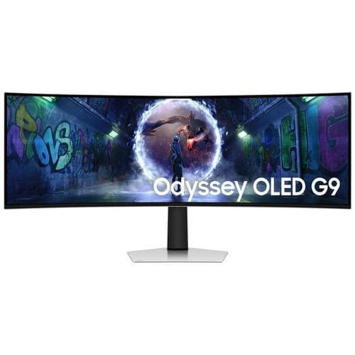 Code promo - Écran PC 49" Samsung Odyssey G9 G93SD LS49DG934SUXEN - OLED, DQHD, 240Hz (+34€ cagnottés en Rakuten Points) - Vendeur Boulanger