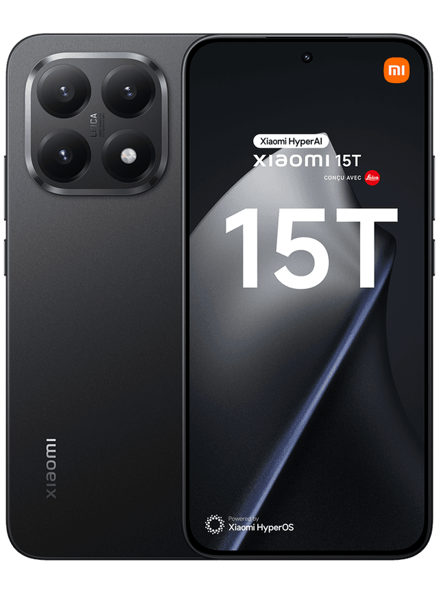 Xiaomi 15T 256 Go noir : offre exclusive avec bonus