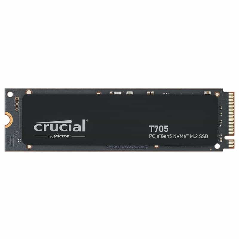 SSD interne Crucial T705 4 To PCIe 5.0 - Jusqu'à 14 500 Mo/s