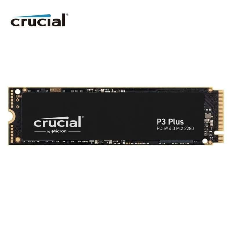 SSD Crucial P3 Plus PCIe Gen4 3D NAND NVMe M.2 - 1 To
