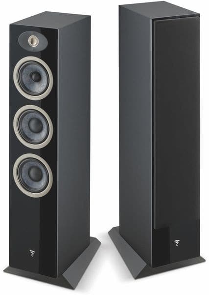 Enceinte colonne Focal Theva N°2 Noir - Qualité sonore exceptionnelle 🎵