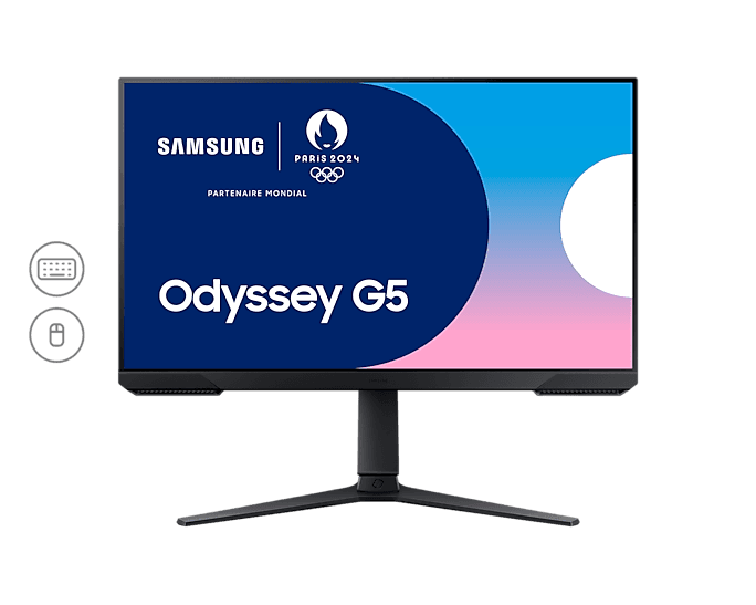 Ecran PC Gamer Samsung Odyssey G5 LS32CG510EUXEN - 32 pouces, 165Hz, QHD 2,560 x 1,440, HDR10