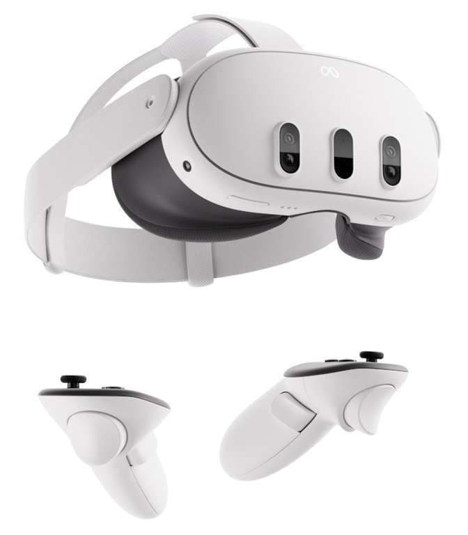 Pack Casque de Réalité Mixte Meta Quest 3 512 Go + Carte Meta 25€ + Jeu Batman + Abonnement de 3 mois