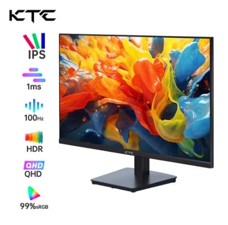 Moniteur Gaming KTC H27T27 27" IPS QHD 2560x1440, 100 Hz, HDR10, 1 ms - Stocké en Europe 🎮🖥️