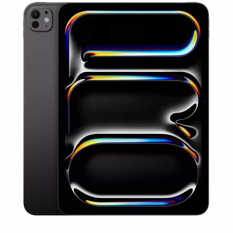 Code promo - Tablette Apple iPad Pro 11" 2024 - Puce M4, 8 Go RAM, 256 Go, Noir spatial, Modèle International