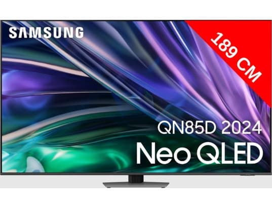 Téléviseur Samsung Neo TQ75QN85D (2024) - QLED 4K (remise de 300€)