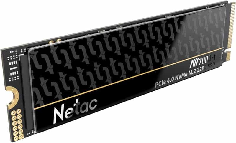 Code promo - SSD Interne M.2 NVMe Netac NV7000 - 1 To, 7400 Mo/s, Compatible PS5