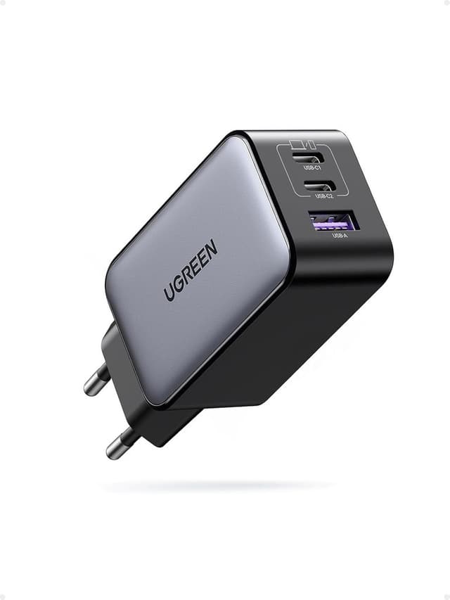 Chargeur UGREEN Nexode 65W 3 ports GaN - Recharge ultra-rapide