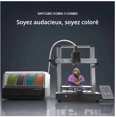 Promo exceptionnelle sur l'imprimante 3D Anycubic Kobra 3