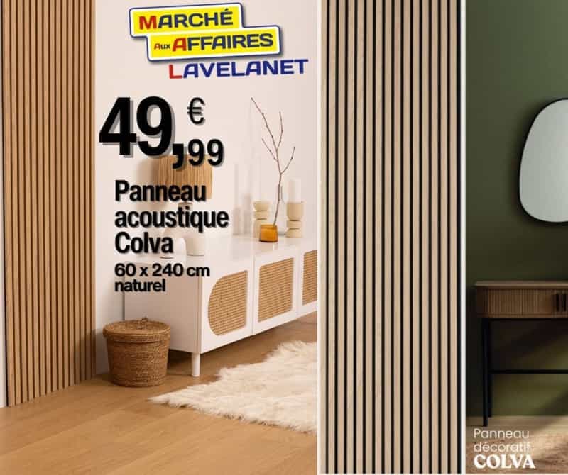Panneau acoustique COLVA 60x240cm - Lavelanet