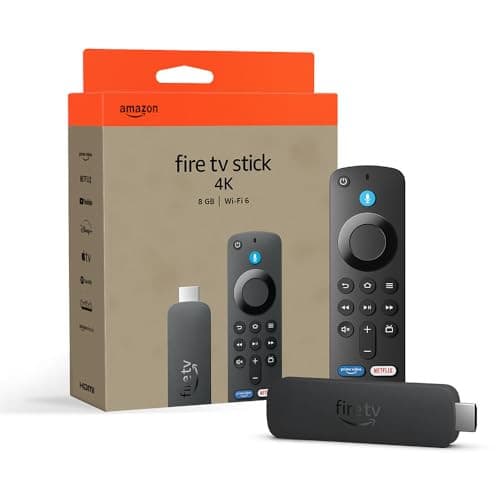 Amazon Fire TV Stick 4K et 4K Max en promotion : 4K à 37.99€ et 4K Max à 47.99€