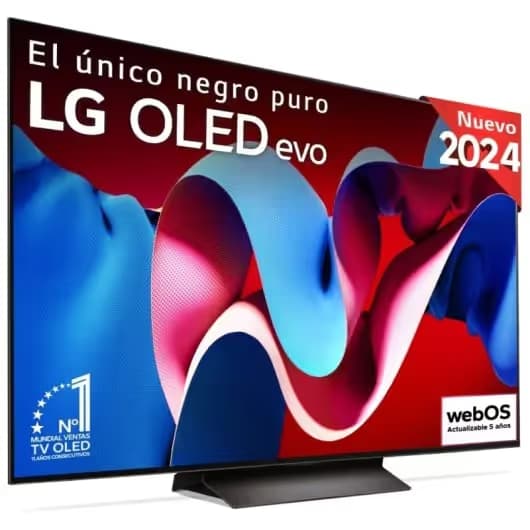 Téléviseur LG OLED55C44LA 55" OLED Evo AI C4, Smart TV, 4K