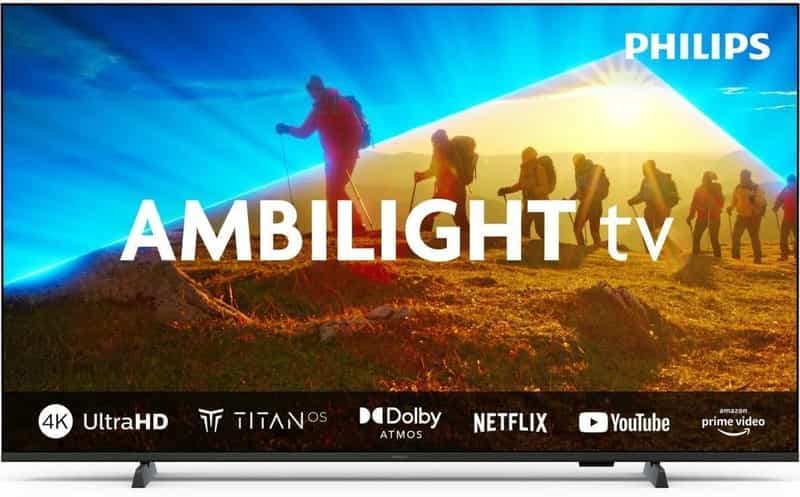 Téléviseur Philips Ambilight 55PUS8009 - Découvrez une expérience visuelle immersive !